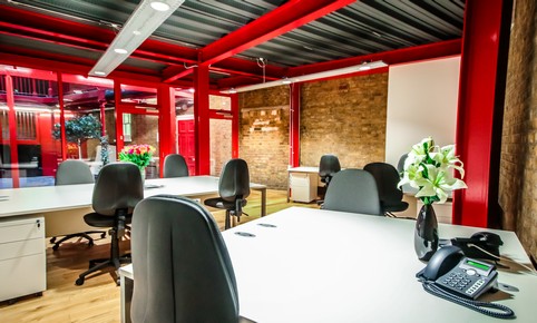 A serviced office space at First Base, Old Street